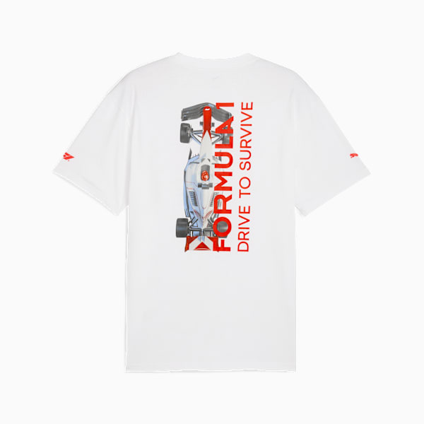 Formula 1® Drive to Survive Men's Relaxed Tee, PUMA White, extralarge
