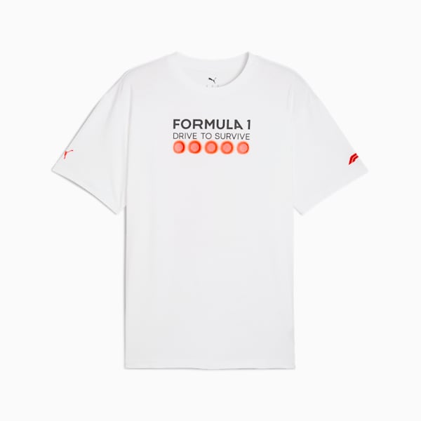 F1® Drive to Survive Men's Relaxed Tee, PUMA White, extralarge