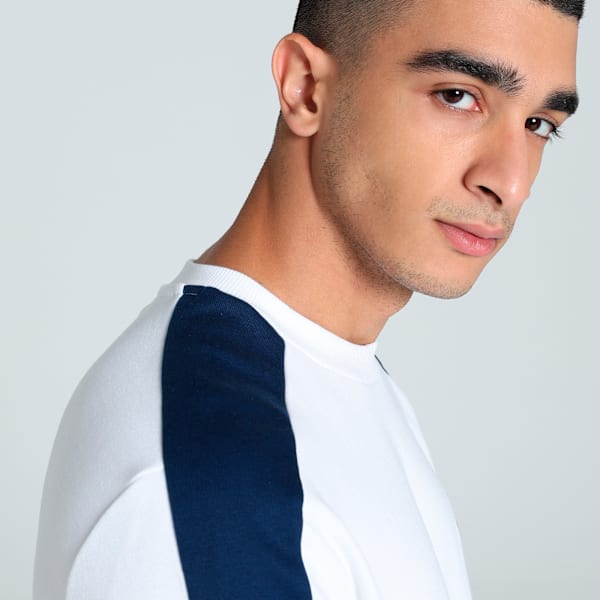 CLASSICS Utility Men's Crew-Neck Sweatshirt, PUMA White, extralarge-IND
