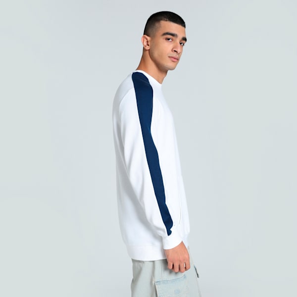 CLASSICS Utility Men's Crew-Neck Sweatshirt, PUMA White, extralarge-IND