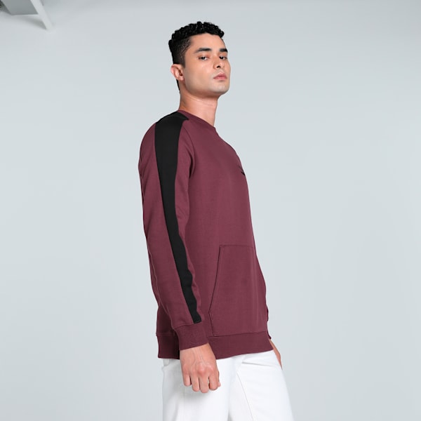 CLASSICS Utility Men's Crew-Neck Sweatshirt, Dark Jasper, extralarge-IND