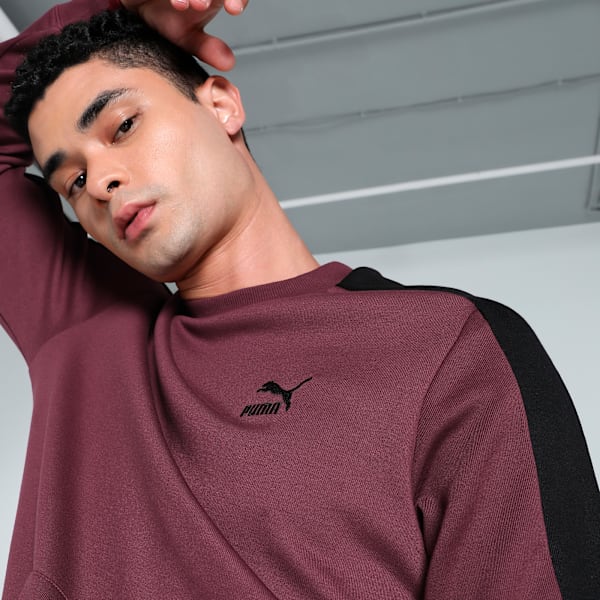 CLASSICS Utility Men's Crew-Neck Sweatshirt, Dark Jasper, extralarge-IND