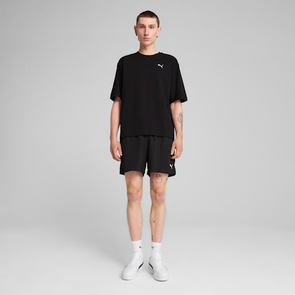メンズ ワードローブ ESS ボクシー 半袖 Tシャツ, PUMA Black, extralarge-JPN