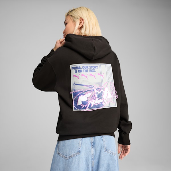 ユニセックス FUTURE.PUMA.ARCHIVE リラックス GR フーディ, PUMA Black, extralarge-JPN