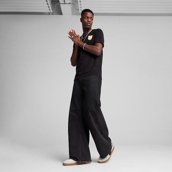 メンズ スポーツ レガシー グラフィック 半袖 Tシャツ, PUMA Black, extralarge-JPN