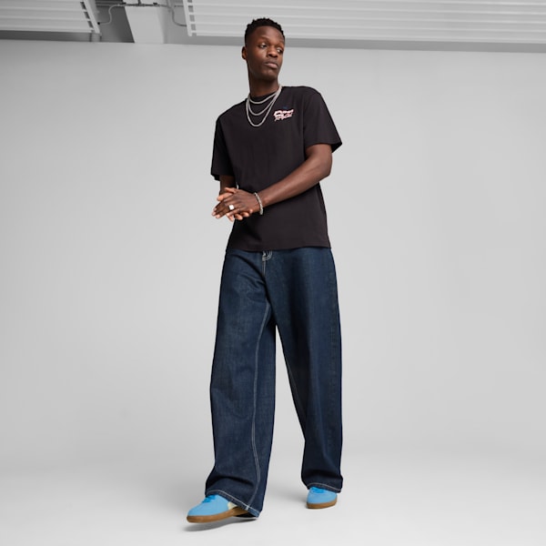 メンズ グラフィックス プーマ MOTO リラックス 半袖 Tシャツ, PUMA Black, extralarge-JPN