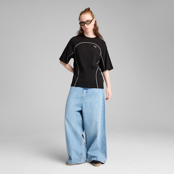 ウィメンズ デア トゥ オーバーサイズ 半袖 Tシャツ, PUMA Black, extralarge-JPN