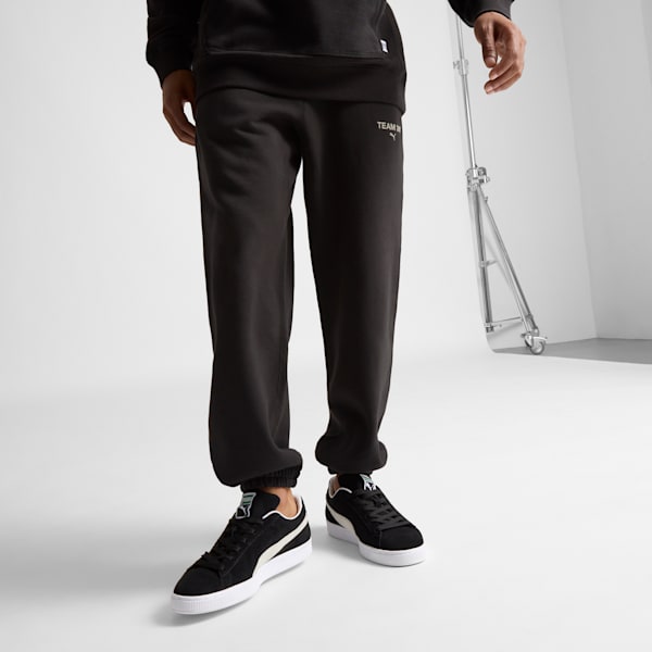 Pants PUMA x REPRESENT para hombre, PUMA Black, extralarge