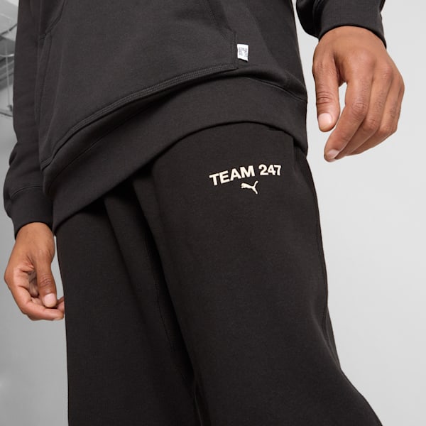 Pants PUMA x REPRESENT para hombre, PUMA Black, extralarge