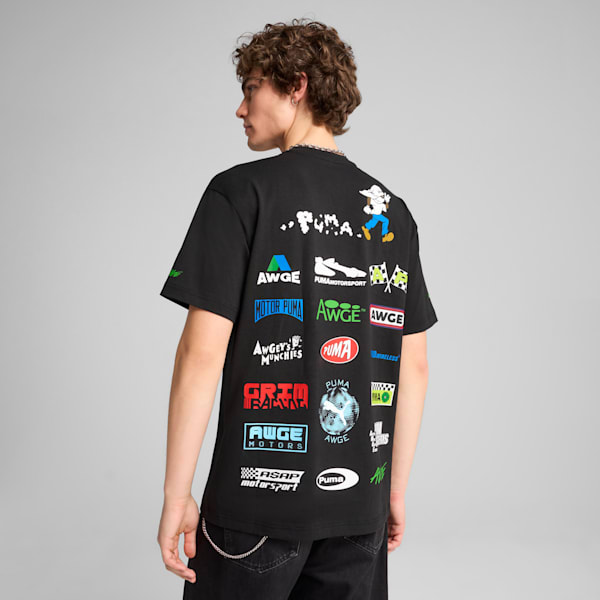 A$AP ROCKY x PUMA Men's Pocket Tee, PUMA Black, extralarge-IND