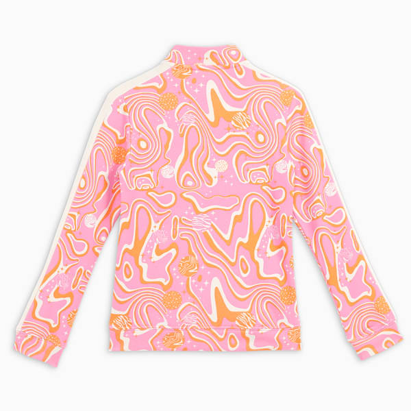 LAVA LAND Girl's Track Jacket, Mauved Out, extralarge-IND