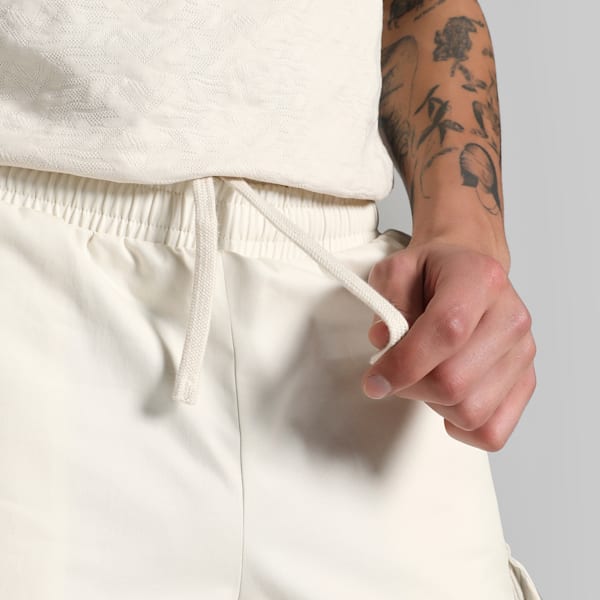 Premium Essentials Men's Cargo Shorts, Alpine Snow, extralarge-IND
