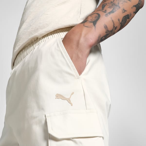 Premium Essentials Men's Cargo Shorts, Alpine Snow, extralarge-IND