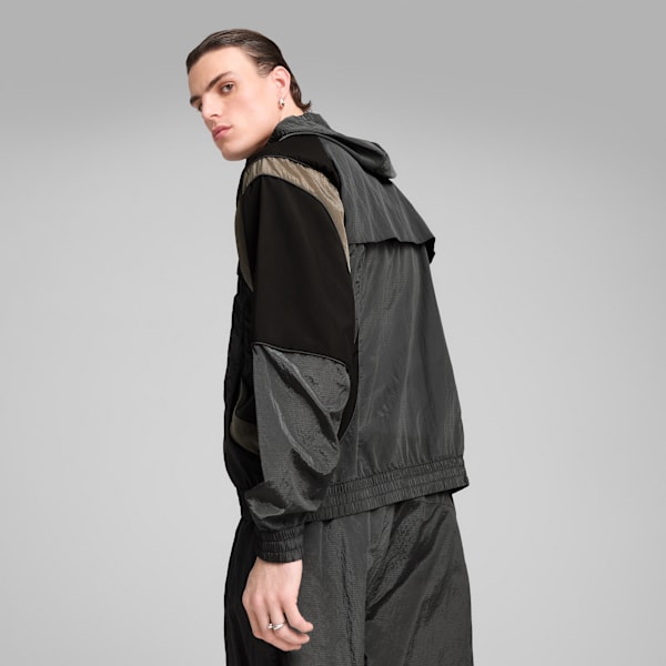 Chamarra de tela anti-desgarro para hombre Mostroverse, Dusky Gray, extralarge