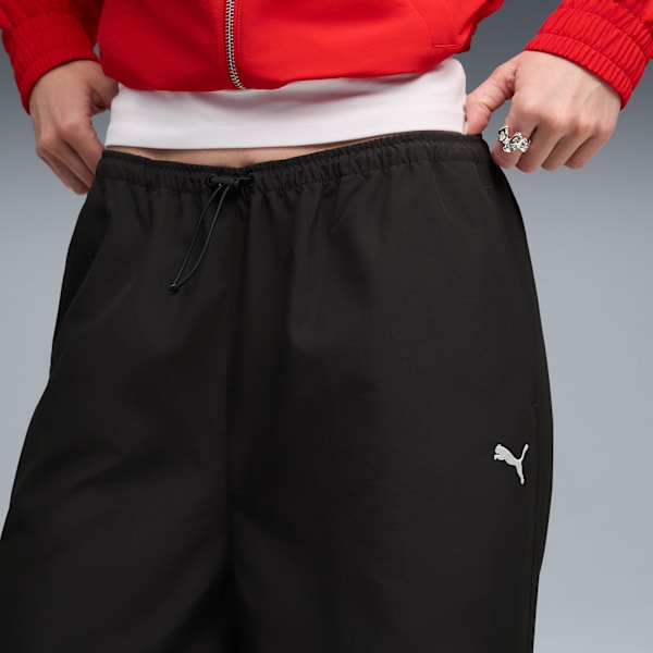 WARDROBE ESS Parachute Pants Women, PUMA Black, extralarge