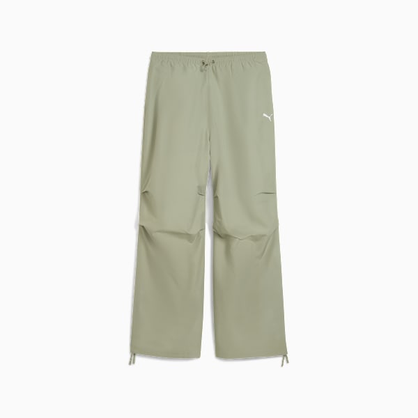Pantalones parachute Wardrobe Essentials para mujer, Lux Army, extralarge
