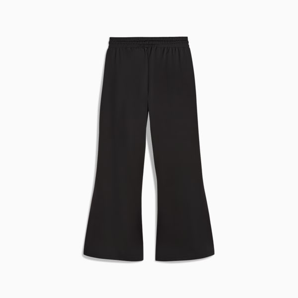 Pantalones acampanados WARDROBE Essentials para mujer, PUMA Black, extralarge