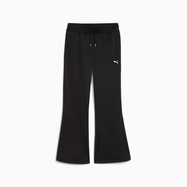 WARDROBE ESS Flared Pants Women, PUMA Black, extralarge