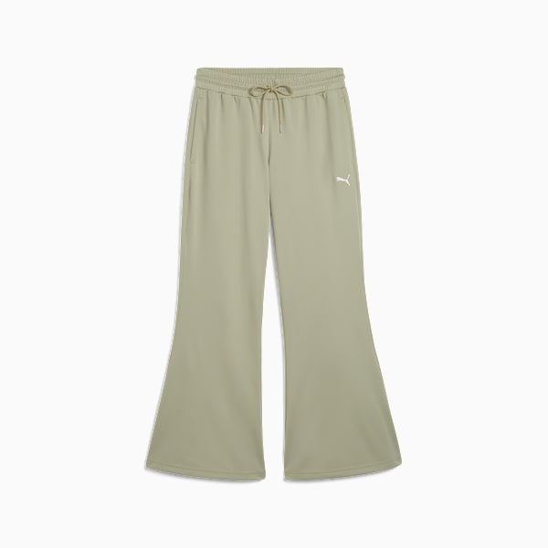 Pantalones acampanados WARDROBE Essentials para mujer, Lux Army, extralarge
