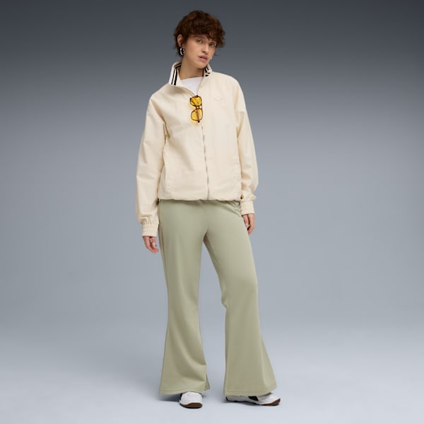 WARDROBE ESS Flared Pants Women, Lux Army, extralarge