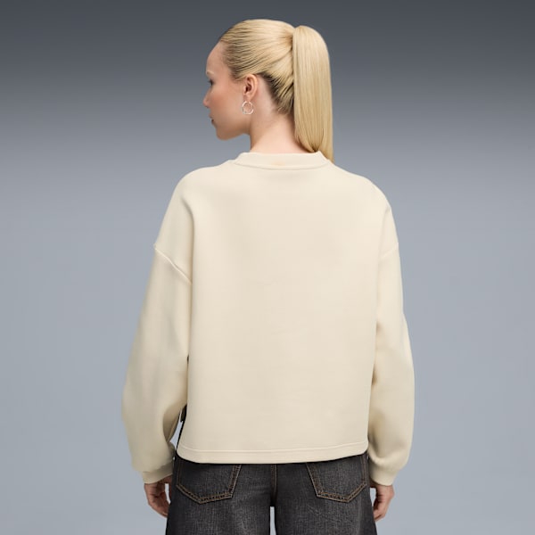 Sudadera oversize Wardrobe Essentials para mujer, Alpine Snow, extralarge