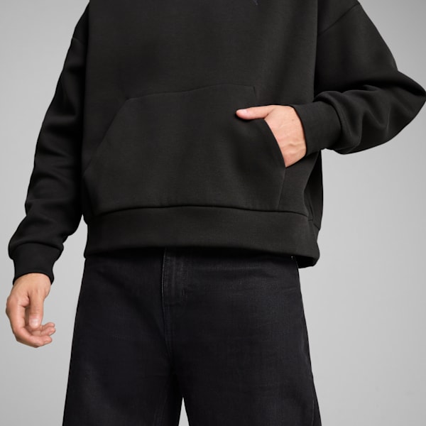 Wardrobe Essentials Boxy Hoodie Men, PUMA Black, extralarge