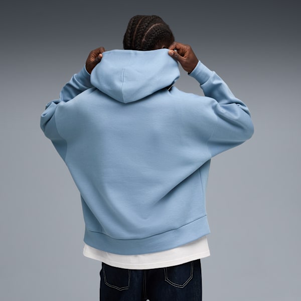 WARDROBE ESS Boxy Hoodie Men, Cool Blue, extralarge-GBR