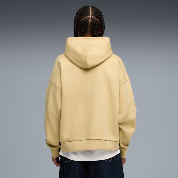 Wardrobe Essentials Boxy Hoodie Men, Pebble Path, extralarge