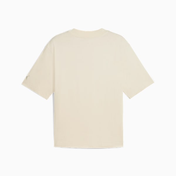 Premium Essentials Boxy Graphic Tee Unisex, Alpine Snow, extralarge