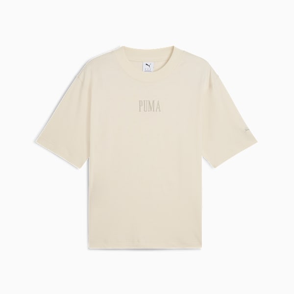 Premium Essentials Boxy Graphic Tee Unisex, Alpine Snow, extralarge