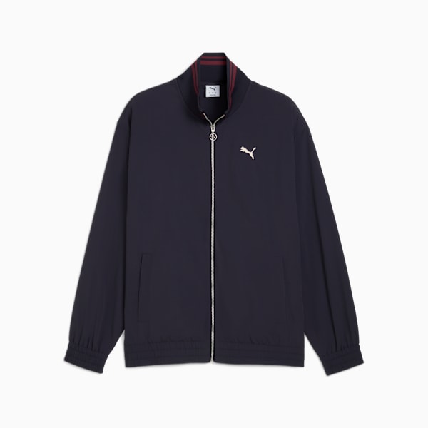 Premium ESS Track Jacket Unisex, New Navy-Ruby Shimmer, extralarge