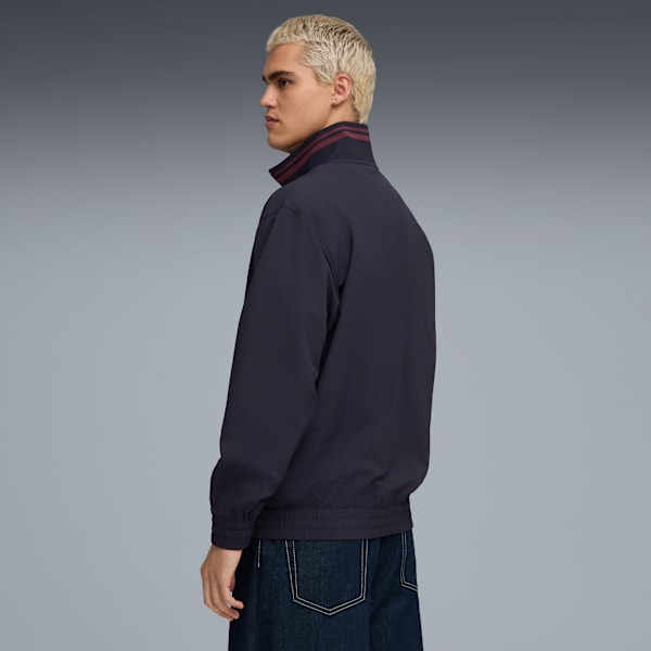 Premium ESS Track Jacket Unisex, New Navy-Ruby Shimmer, extralarge
