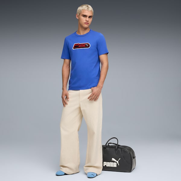 FUTURE.PUMA.ARCHIVE Tee Unisex, Mountain Blue, extralarge