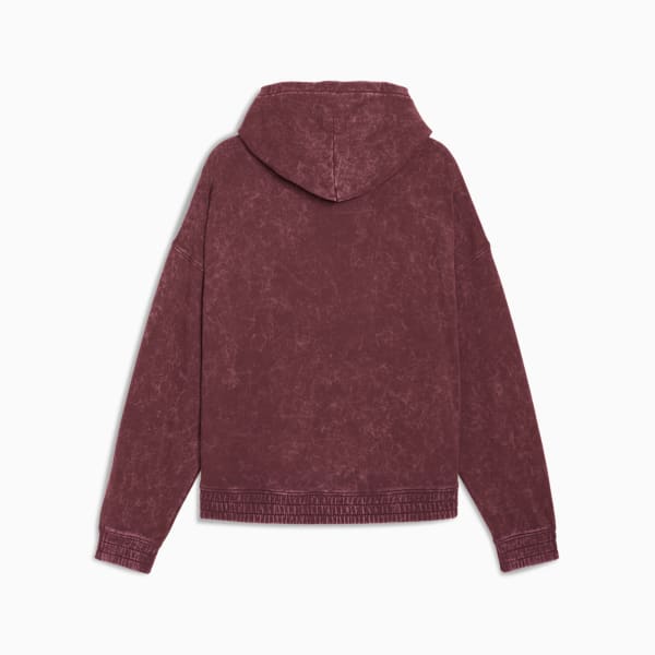Sudadera estilo boxy FUTURE.PUMA.ARCHIVE Washed, Ruby Shimmer, extralarge