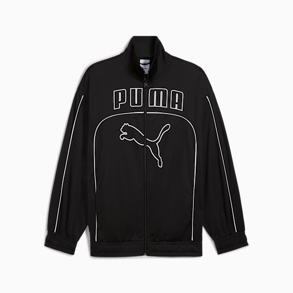 FUTURE.PUMA.ARCHIVE Relaxed Track Jacket Unisex, PUMA Black, extralarge