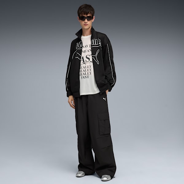 FUTURE.PUMA.ARCHIVE Relaxed Track Jacket Unisex, PUMA Black, extralarge