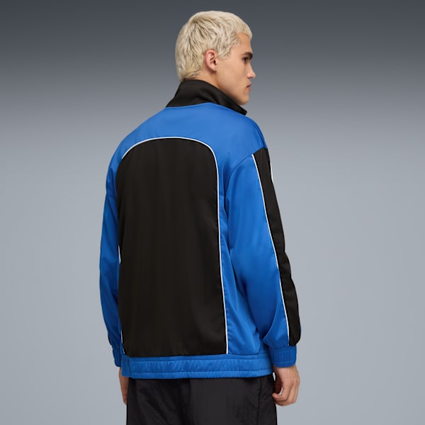 FUTURE.PUMA.ARCHIVE Jacket Unisex, Mountain Blue-PUMA Black, extralarge