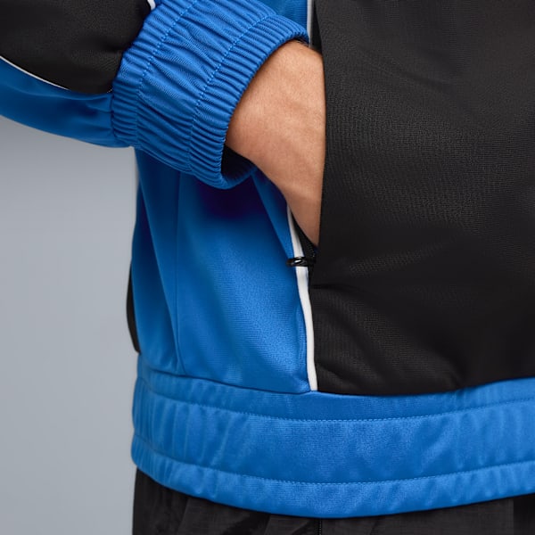 FUTURE.PUMA.ARCHIVE Jacket Unisex, Mountain Blue-PUMA Black, extralarge