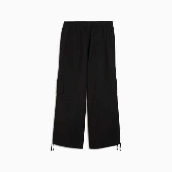 FUTURE.PUMA.ARCHIVE Extreme Unisex Oversized Woven Cargo Pants, PUMA Black, extralarge-IND