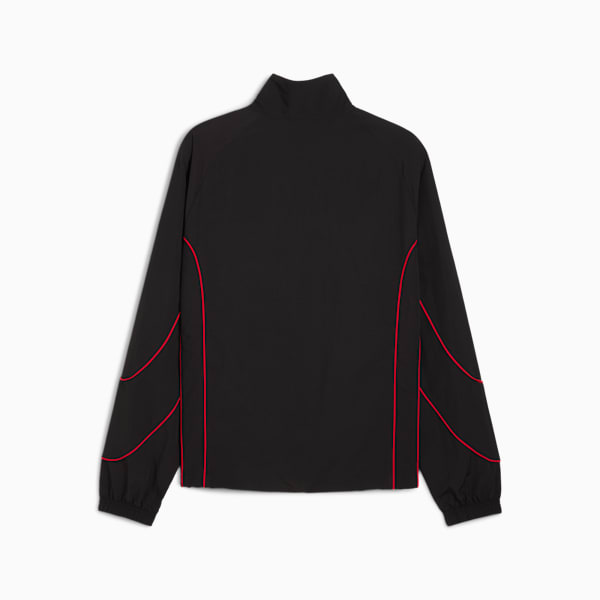 PUMATECH Track Jacket Men, PUMA Black-For All Time Red, extralarge