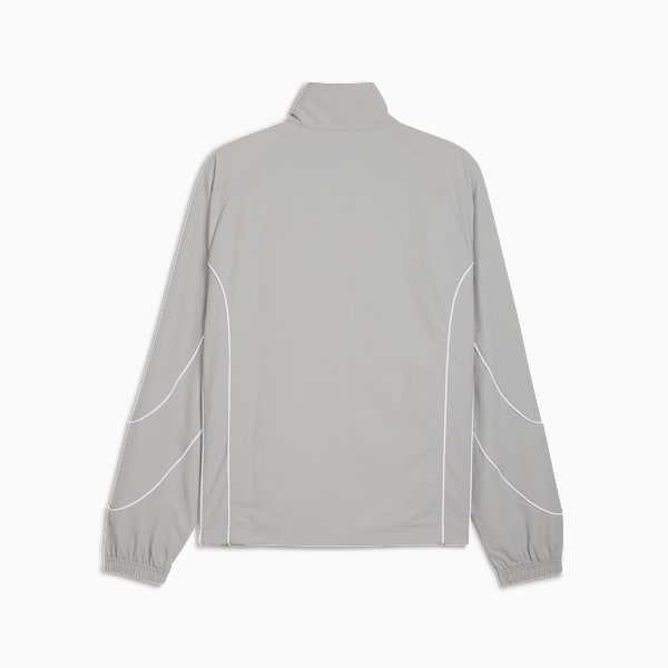 PUMATECH Track Jacket Men, Gray Echo-PUMA White, extralarge