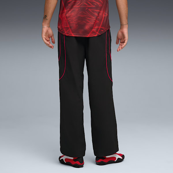 PUMATECH Relaxed Track Pants Men, PUMA Black-For All Time Red, extralarge