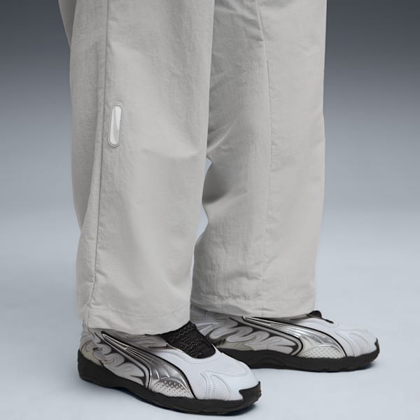 PUMATECH Relaxed Track Pants Men, Gray Echo-PUMA White, extralarge