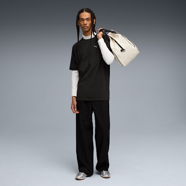 PUMATECH Men's Relaxed Graphic T-shirt, PUMA Black, extralarge-IND