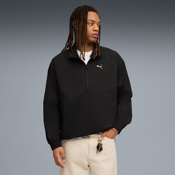 PUMATECH Half-Zip Crew Men, PUMA Black, extralarge
