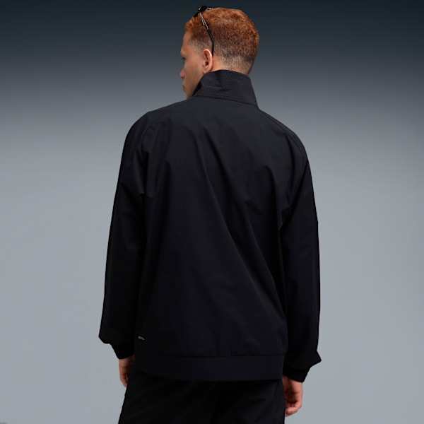 PUMATECH Men's Half-Zip Crew Sweatshirt, PUMA Black, extralarge-IND