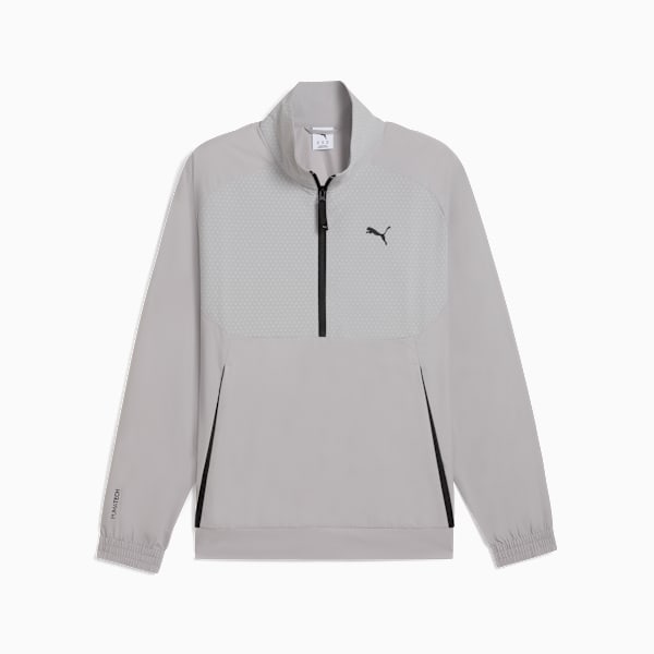 PUMATECH Half-Zip Crew Men, Gray Echo, extralarge