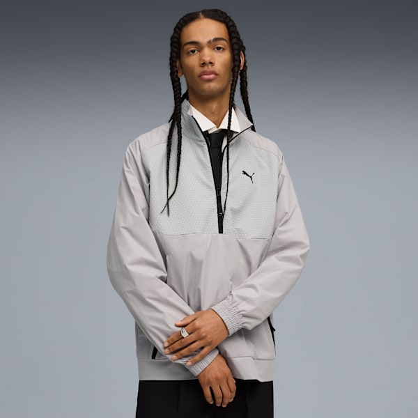 PUMATECH Half-Zip Crew Men, Gray Echo, extralarge