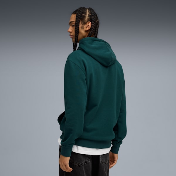 Sports Legacy II Men's Regular Fit Hoodie, Green Terrain, extralarge-IND