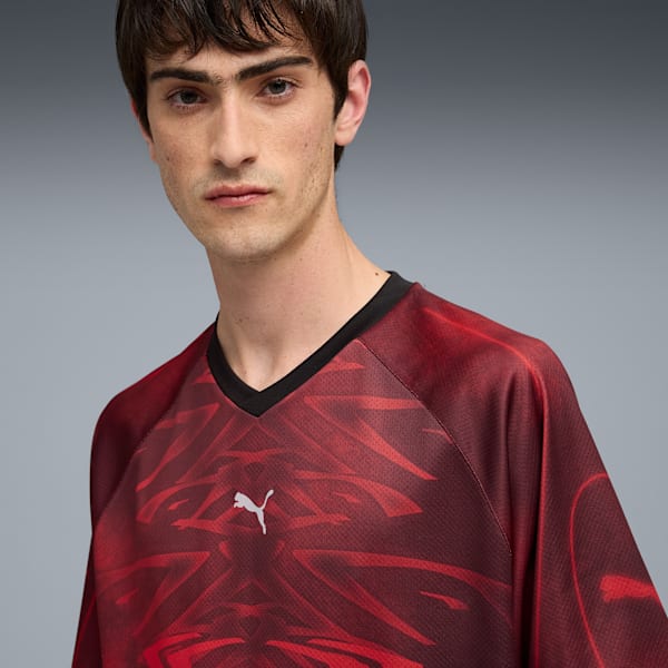 PUMATECH-X All-Over Print Relaxed Soccer Jersey Unisex, For All Time Red-AOP, extralarge